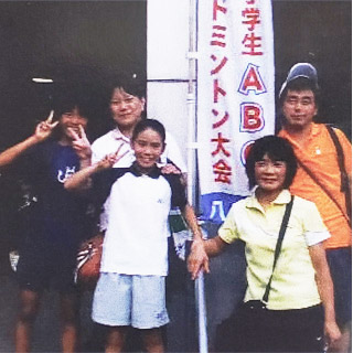 コーチと選手の写真